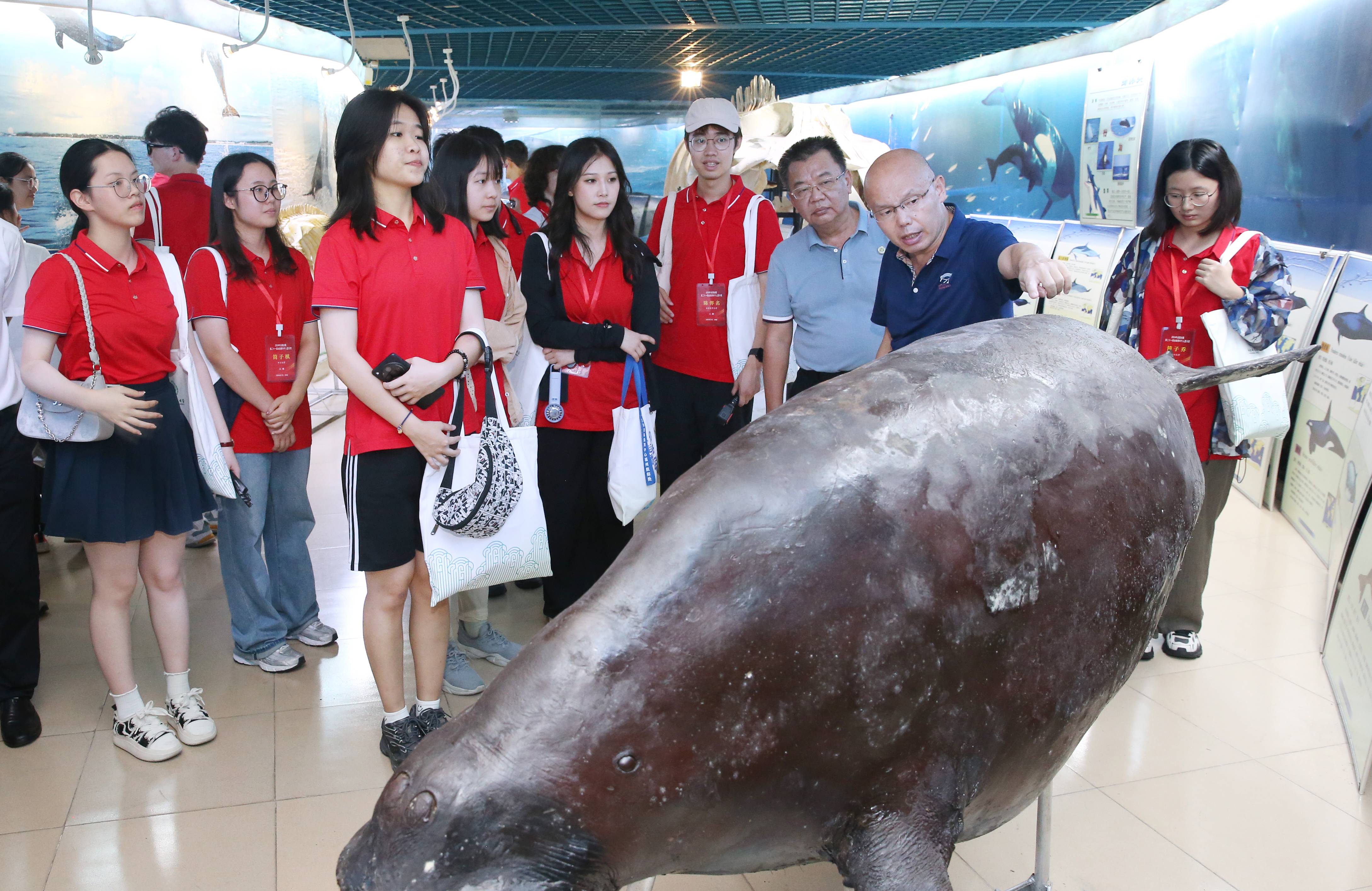 龙脉相传・青春中华 全国台联第二十一届台胞青年千人夏令营海南分营在我校开营